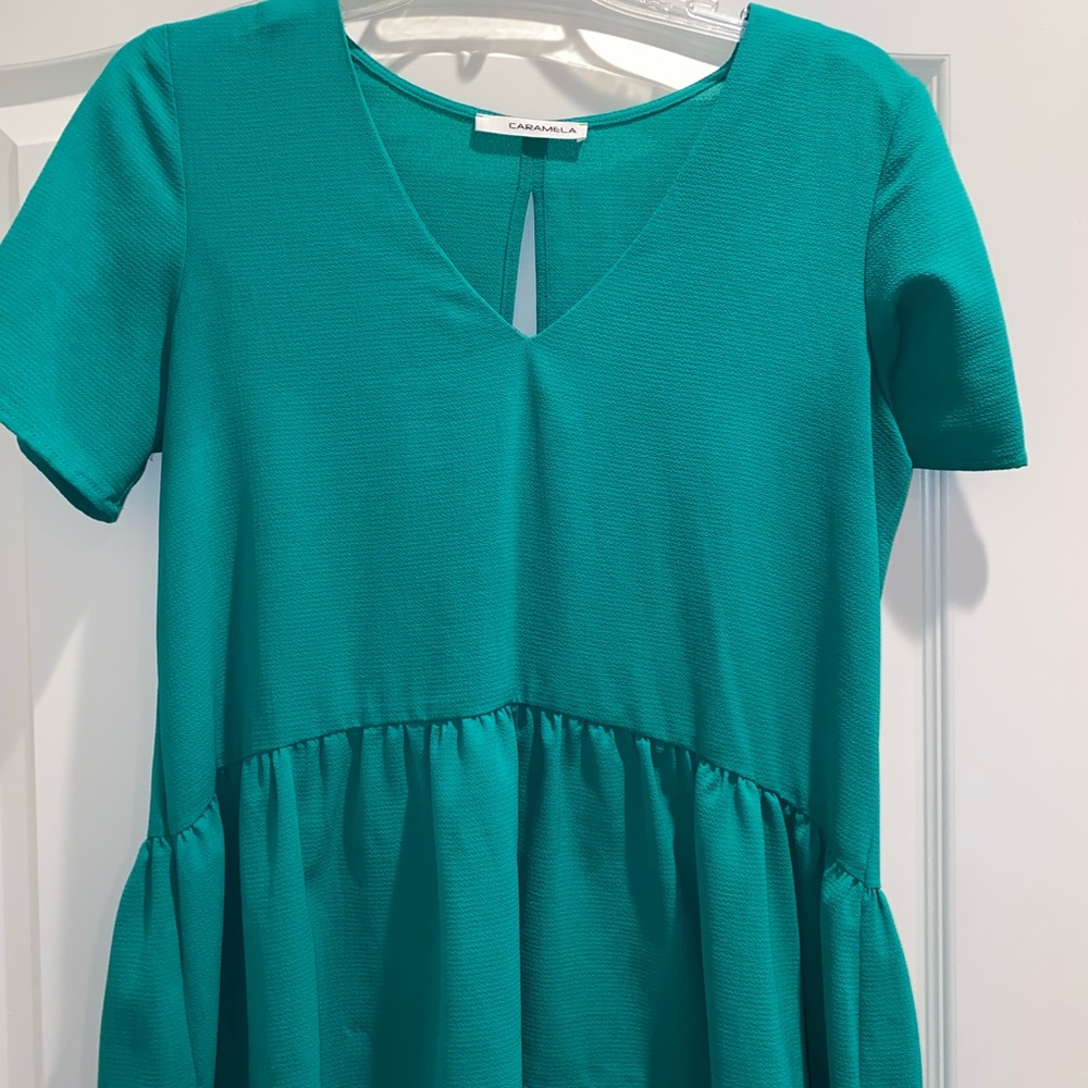 Bright Green top